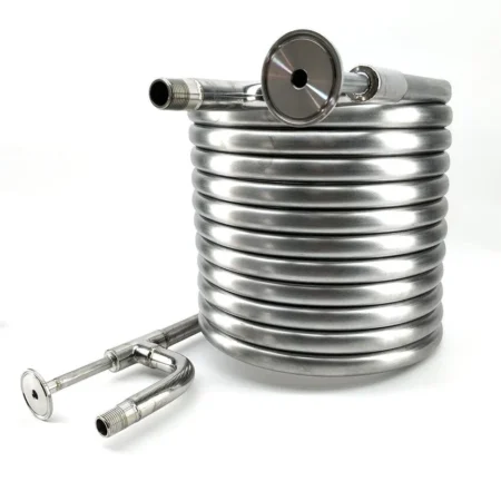 Coolossus Gen2 – Passivierter Edelstahl-Gegenstromkühler (9,5 m lang)